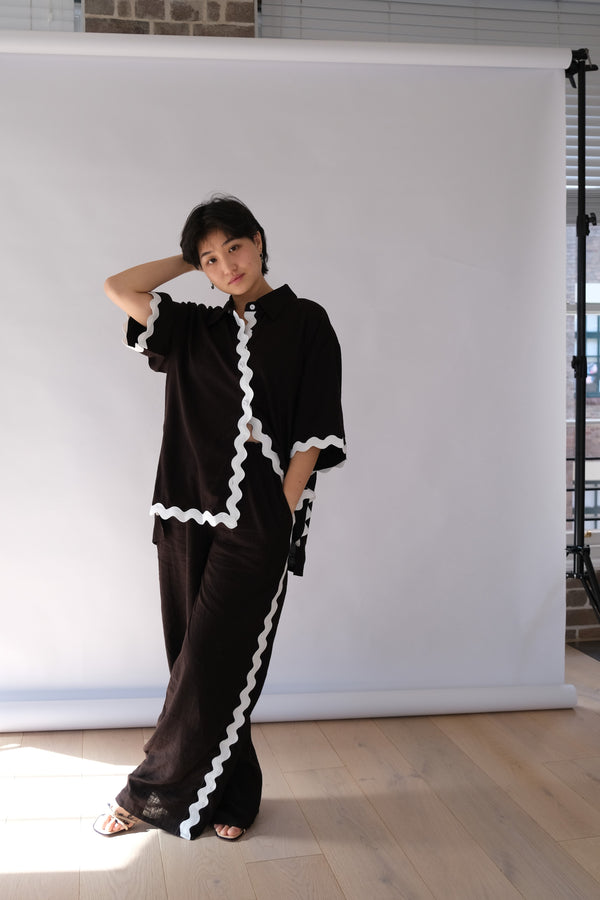 Tanah Monochrome Ric Rac Set